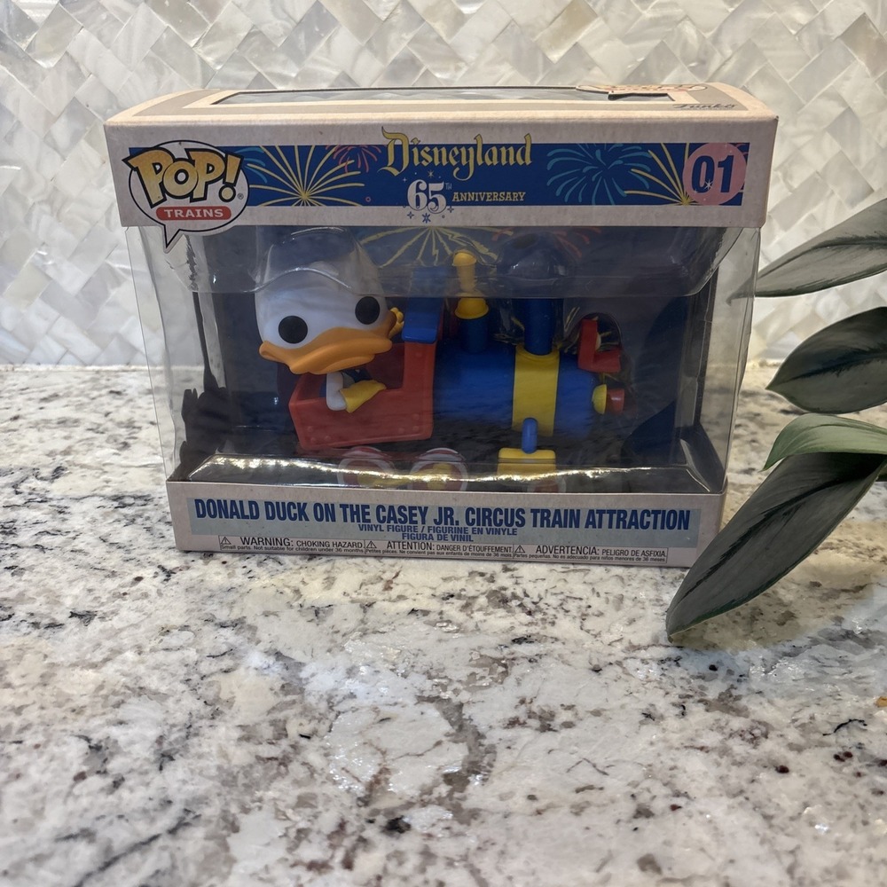 Funko POP! Donald Duck Casey Jr.‎ Train #01 Disneyland Resort 65th Anniversary